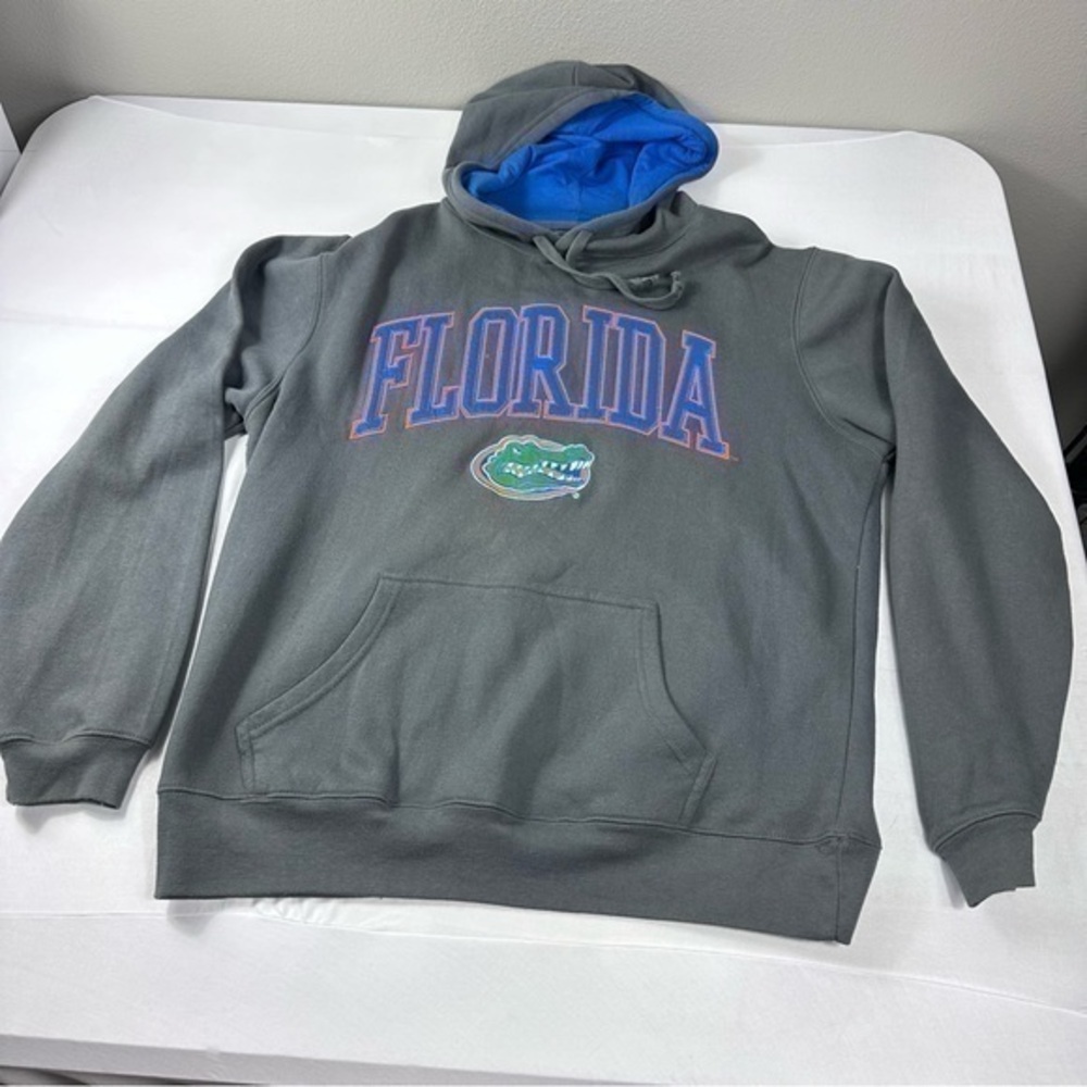 University of Florida Gators Grey Pullover Hoodie Size: Large